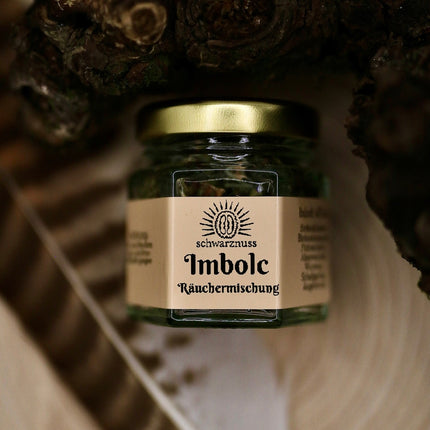 Imbolc Räuchermischung – Jahreskreis Räucherwerk zum Lichtfest · naturrein & handgemacht · Übergang und Neubeginn