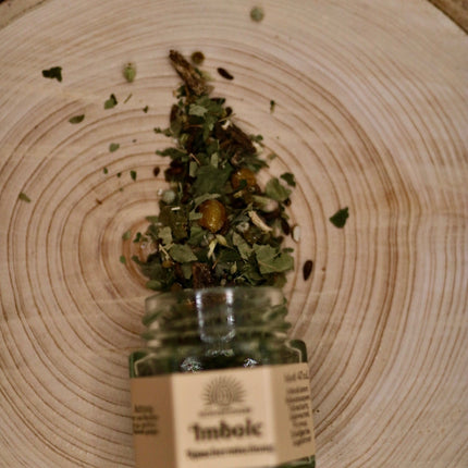 Imbolc Räuchermischung – Jahreskreis Räucherwerk zum Lichtfest · naturrein & handgemacht · Übergang und Neubeginn